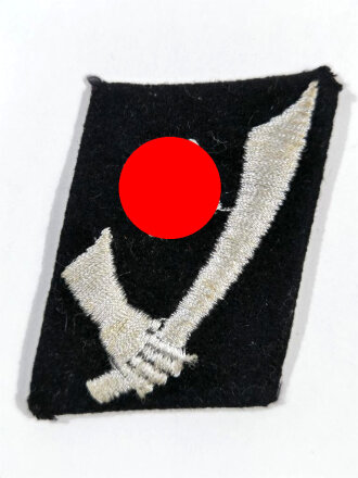 Waffen SS Kragenspiegel der Gebirgs-Division  „Handschar“ (Kroatische Nr. 1)