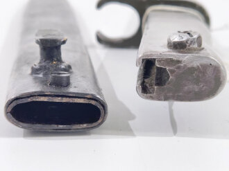 1.Weltkrieg, Ersatzseitengewehr 88/98 Eisengriff,   Gesamtlänge 40 cm, Koppelschuhhalter wackelt, gereinigtes Stück