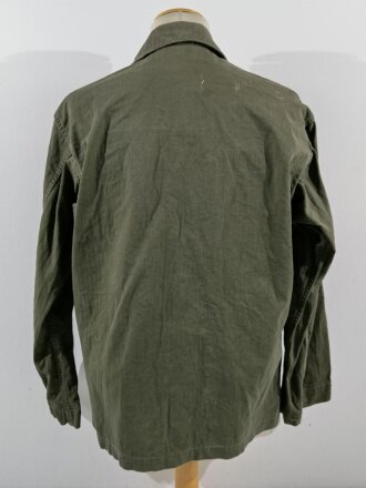 U.S. WWII Jacket, HBT, with gas flap, size 36R