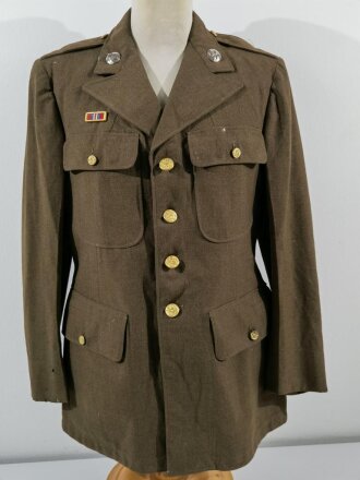 U.S. after WWII, service tunic size 40R, some moth damage