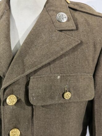 U.S. after WWII, service tunic size 40R, some moth damage