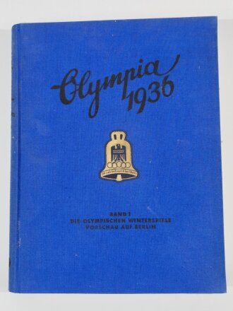 "Olympia 1936" - Band 1 Die Olympischen Spiele 1936 in Berlin und Garmisch-Partenkirchen, 127 Seiten, komplett