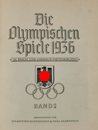 "Olympia 1936" - Band 2 Die Olympischen Spiele...