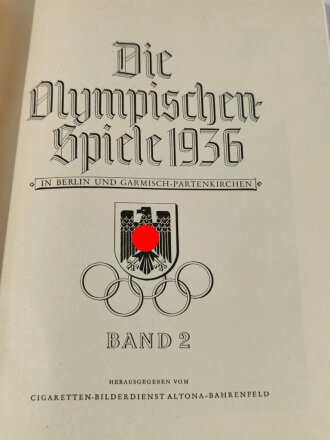 "Olympia 1936" - Band 2 Die Olympischen Spiele...