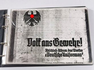 Sammelbilderalbum "Volks ans Gewehr" komplette...