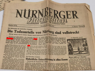 Kleines Konvolut zum Thema Nürnberger Prozess