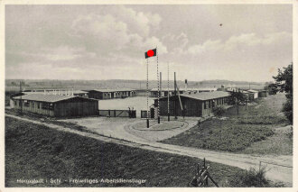 Ansichtskarte "Herrnstadt i. Schl. - Freiwilliges Arbeitsdienstlager"