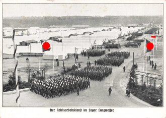 Ansichtskarte "Der Reichsarbeitsdienst im Lager Langwasser"