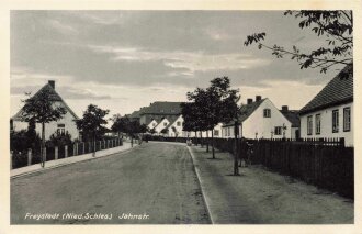 Ansichtskarte "Freystadt (Nied.Schles.) Jahnstr."