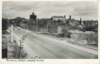 Ansichtskarte "Nürnberg, Wilhelm Gustloff-Brücke"