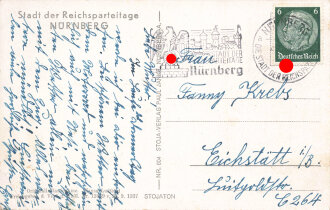 Ansichtskarte " Zeppelinfeld" Stadt der Reichsparteitage Nürnberg