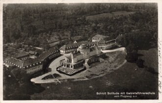 Ansichtskarte "Schloß Solitude mit Gebietsführerschule"