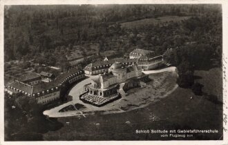 Ansichtskarte "Schloß Solitude mit...