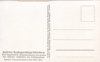 Ansichtskarte "Stadt der Reichsparteitage Nürnberg - Das Zeppelinfeld"