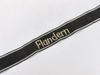 Ärmelband Waffen SS " Flandern"...