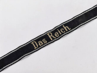 Ärmelband Waffen SS "Das Reich" REPRODUKTION, Einzelstück aus Sammlungsauflösung