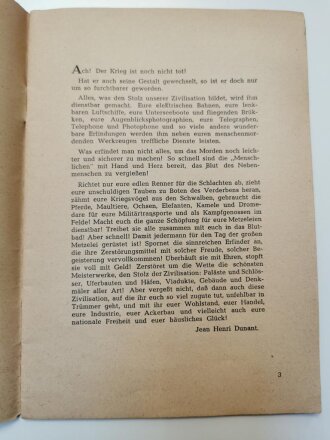 Deutschland nach 1945, "Rotes Kreuz im weißen Feld" Ein Leben für die Menschlichkeit, Deutsche Jugendbücherei Nr. 570, 31 Seiten, DIN A5