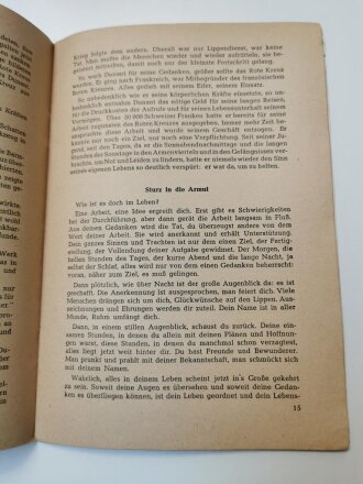 Deutschland nach 1945, "Rotes Kreuz im weißen Feld" Ein Leben für die Menschlichkeit, Deutsche Jugendbücherei Nr. 570, 31 Seiten, DIN A5