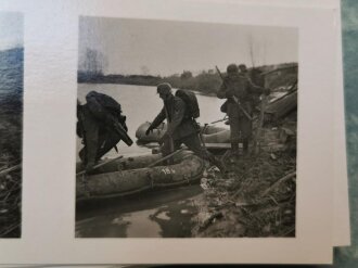 Raumbildalbum "Der Kampf im Westen" mit Brille und allen Bildern,  Schutzumschlag stark gebraucht