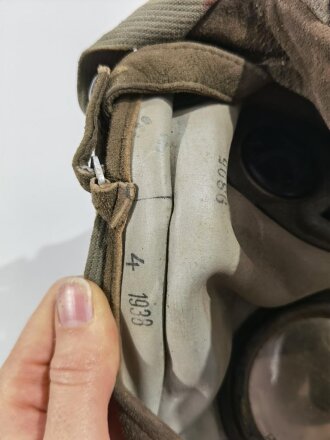 Gasmaske Wehrmacht, gebraucht, guter Zustand