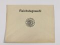 Freistaat Bayern, Reichstagswahl - Umschlag