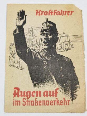 "Kraftfahrer - Augen auf im Straßenverkehr - 10 Gebote für Kraftfahrer", gebraucht