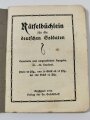 Rätselbüchlein für die deutschen Soldaten, datiert 1916,  DIN A6, gebraucht