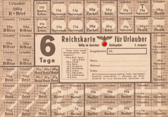 Reichtskarte für Urlauber, 5. Ausgabe, 6 Tage, DIN A5