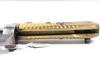Frankreich, Seitengewehr/ Yatagan Modell 1842, für Carabine, Chatellerault1869, Ringdurchmesser 22mm,