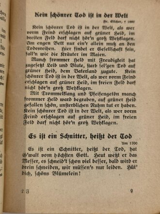 Lieder der Hitler Jugend "Uns geht die Sonne nicht unter." 141 Seiten, DIN A6