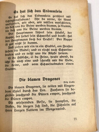 Lieder der Hitler Jugend "Uns geht die Sonne nicht unter." 141 Seiten, DIN A6