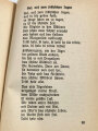 "Soldaten-Liederbuch" datiert 1940, 112 Seiten, DIN A6