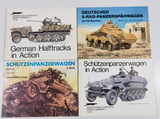 4 x Waffenarsenal zum Thema Fahrzeuge der Wehrmacht,...