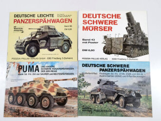 4 x Waffenarsenal zum Thema Fahrzeuge der Wehrmacht,...