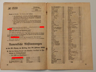 Anti NS Broschüre DIN A5, 15 Seiten, "Vollkommen verrückt geworden", stark gebraucht, DIN A5