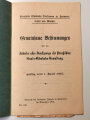 Gemeinsame Bestimmungen für die Arbeiter aller Dienstzweige der Preussischen Staats-Eisenbahn-Verwaltung 1. April 1895, DIN A6, 20 Seiten