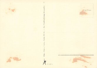 Ansichtskarte "Oberst Galland - Träger des Eichenlaubs mit Schwertern und Brillanten zum Ritterkreuz des Eisernen Kreuzes"