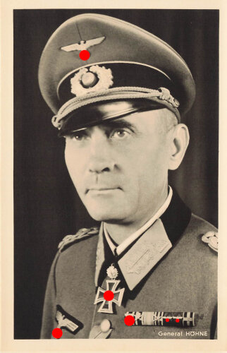 Ansichtskarte "Ritterkreuzträger General Höhne"