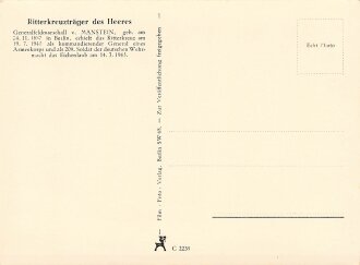 Ansichtskarte "Ritterkreuzträger...