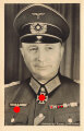 Ansichtskarte "Ritterkreuzträger General der Panzer Josef Harpe"