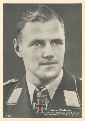 Ansichtskarte "Major Müncheberg - Träger...