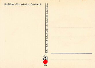 Ansichtskarte "Ritterkreuzträger Obergefreiter...