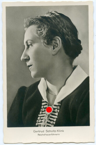 Ansichtskarte "Gertrud Scholtz-Klink" Reichsfrauenführerin