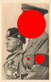 Ansichtskarte "Adolf Hitler und Mussolini"