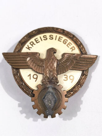 Kreissieger Ehrenzeichen im Reichsberufswettkampf 1939,...
