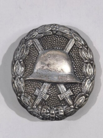 1. Weltkrieg, Verwundetenabzeichen in Silber , Eisen versilbert
