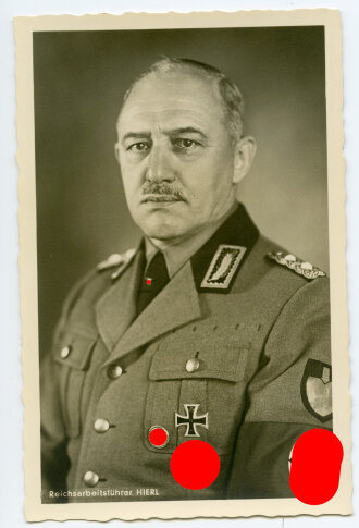 Ansichtskarte "Reichsarbeitsführer Hierl"