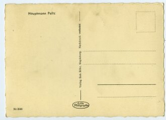 Ansichtskarte Ritterkreuzträger "Hauptmann Peltz"