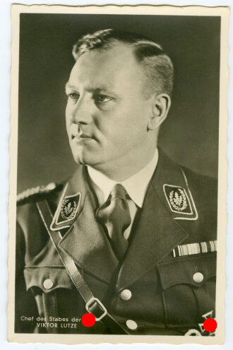 Ansichtskarte "Chef des Stabes der S.A. - Viktor Lutze"