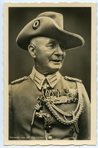 Ansichtskarte "General von Lettow-Vorbeck"